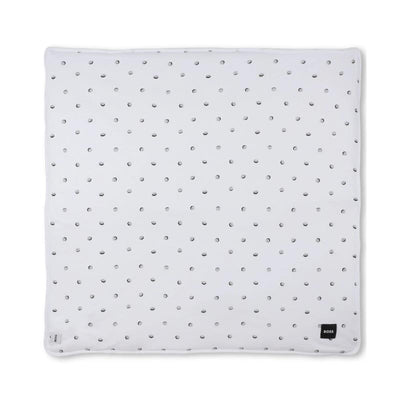 Hugo Boss Baby - Bi Face Blanket White Image 1