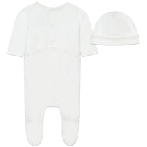 Hugo Boss Baby - Boss Boys Pyjamas & Bonnet, White Image 2