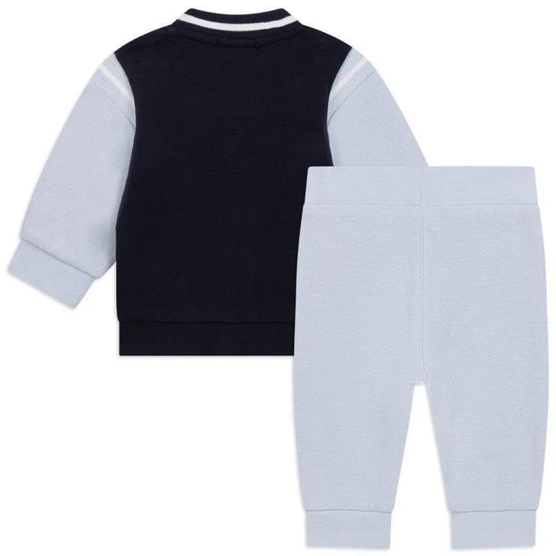 Hugo Boss - Baby Boy 2Pk Hooded Jacket & Pants Set, Blue Image 3