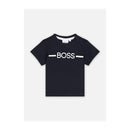 Hugo Boss - Baby Boy Basic T-Shirt, Navy Image 1