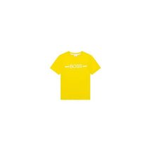 Hugo Boss - Baby Boy Basic T-Shirt, Yellow Image 1