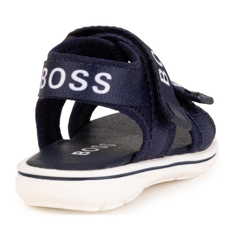 Hugo Boss Baby - Boy Bi-Color Sandals, Navy Image 3