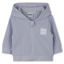 Hugo Boss Baby - Boy Cardigan, Trousers & T-Shirt Set, Pale Blue Image 2