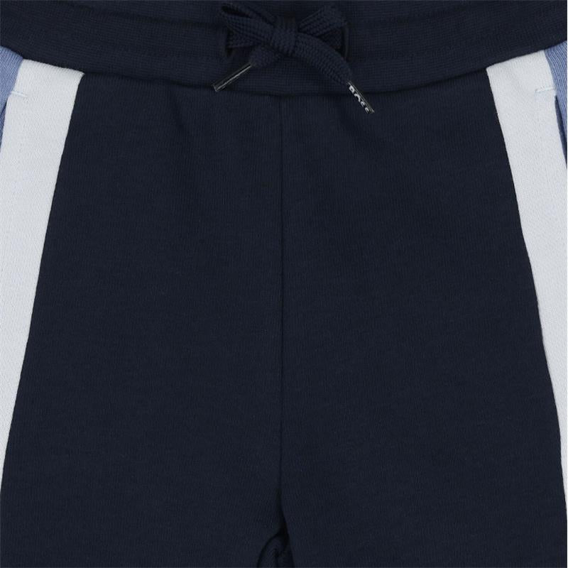 Hugo Boss Baby - Boy Color-Block Fleece Shorts, Navy Image 3