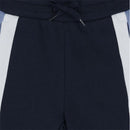 Hugo Boss Baby - Boy Color-Block Fleece Shorts, Navy Image 3