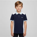 Hugo Boss Baby - Boy Colorblock Short Sleeve Polo Navy Image 2
