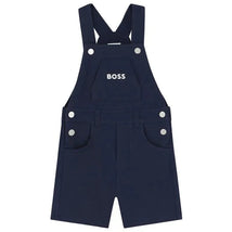 Hugo Boss Baby - Boy Dungarees & T-Shirt, Navy And White Image 2