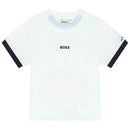 Hugo Boss Baby - Boy Dungarees & T-Shirt, Navy And White Image 3