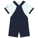 Hugo Boss Baby - Boy Dungarees & T-Shirt, Navy And White Image 4