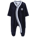Hugo Boss Baby - Boy Footie & Hat Set, Navy  Image 1
