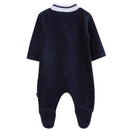 Hugo Boss Baby - Boy Footie & Hat Set, Navy  Image 3