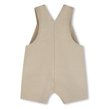 Hugo Boss Baby - Boy Infant Cotton Shortalls, Stone Image 2