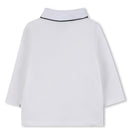 Hugo Boss Baby - Boy Long Sleeve Polo White Image 2