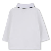 Hugo Boss Baby - Boy Long Sleeve Polo White Image 2