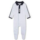 Hugo Boss Baby - Boy Polo Footie, Light Blue Image 1