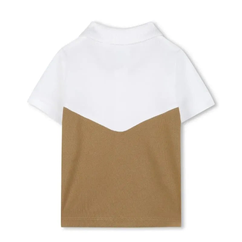 Hugo Boss Baby - Boy Short Sleeve Polo Beige Image 2
