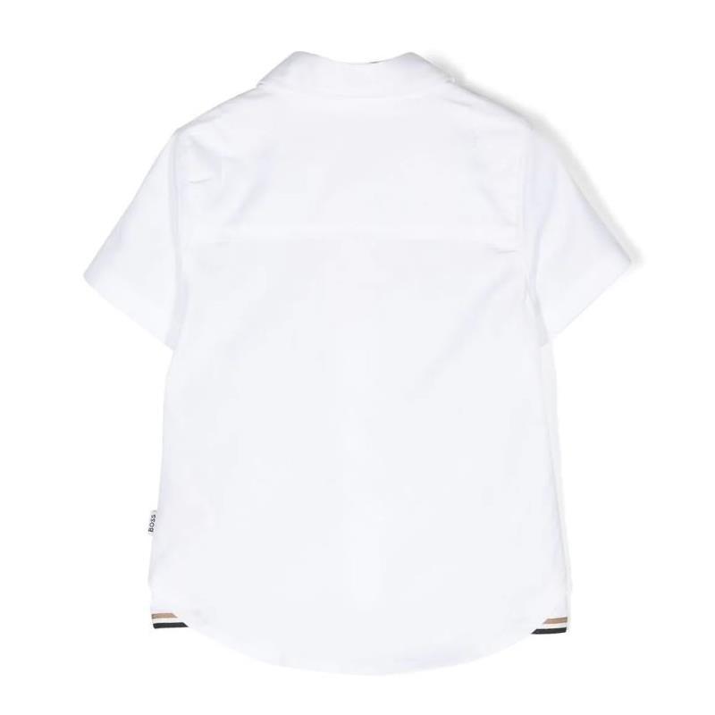 Hugo Boss Baby - Boy Short Sleeve Shirt, White Image 2