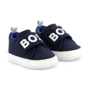 Hugo Boss Baby - Boy Slippers Navy With Boss Logo Image 1