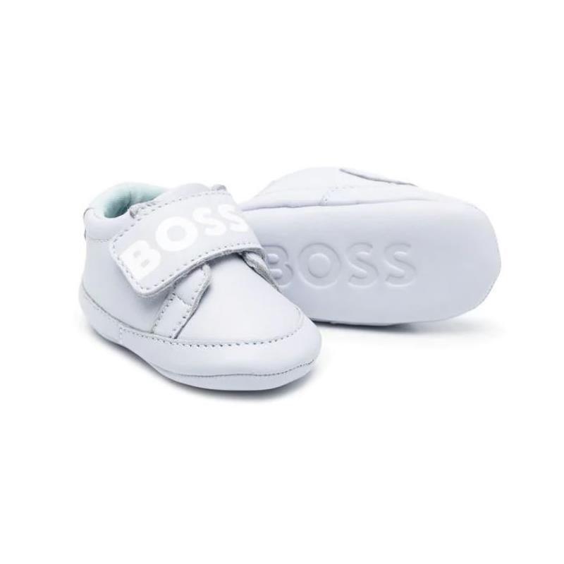 Hugo Boss Baby - Boy Slippers, Pale Blue Image 2