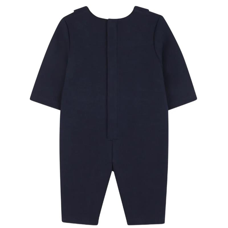 Hugo Boss Baby - Boy Suit-Style Romper, Navy Blue Image 2