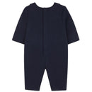 Hugo Boss Baby - Boy Suit-Style Romper, Navy Blue Image 2