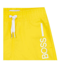 Hugo Boss - Baby Boy Swimming Shorts, Yellow Image 3