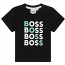 Hugo Boss - Baby Boy T-Shirt Logo, Black Image 1