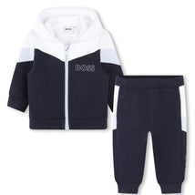 Hugo Boss Baby - Boy Trackuit Set Pants And Hooded, Navy Image 1