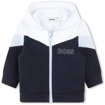 Hugo Boss Baby - Boy Trackuit Set Pants And Hooded, Navy Image 2