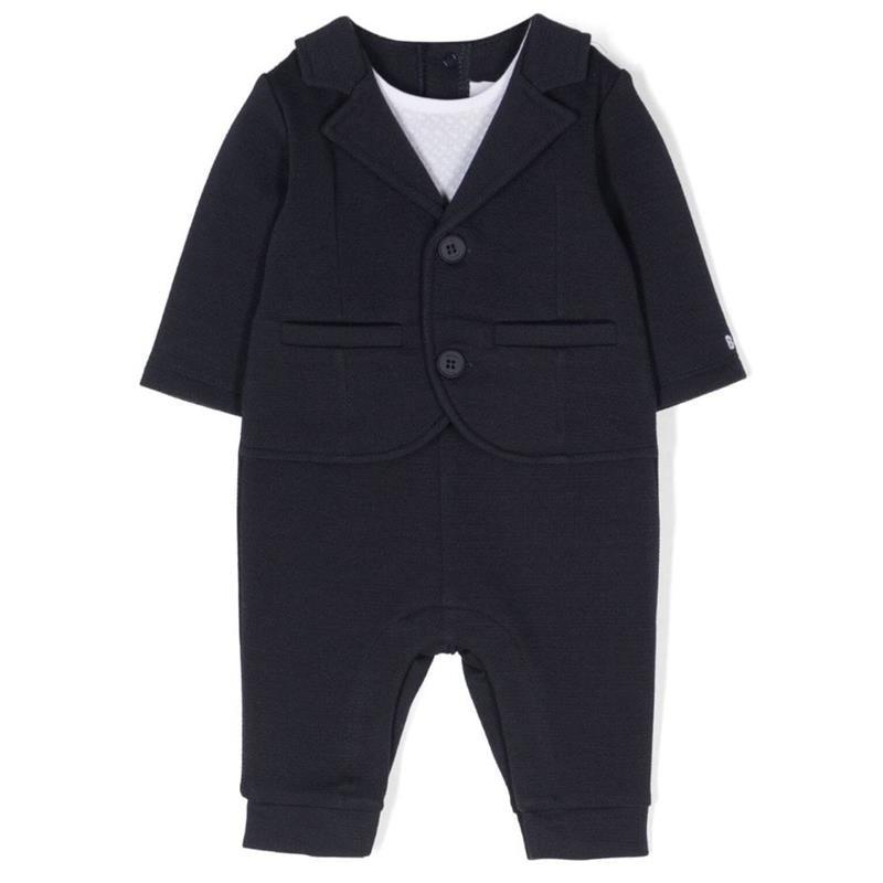 Hugo Boss Baby - Boys Tailored All-In-One Suit Image 1