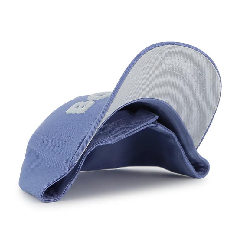 Hugo Boss Baby Cap In Cotton 50 Lavender Blue Image 2