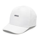 Hugo Boss Baby Cap In Cotton White Image 1