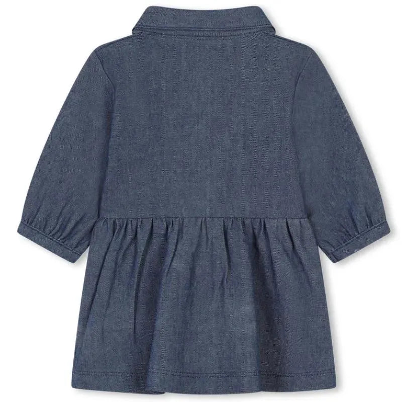 Hugo Boss Baby - Chambray Denim Long Sleeve Dress Denim | MacroBaby Hugo Boss Baby - Chambray Denim Long Sleeve Dress Denim | MacroBaby