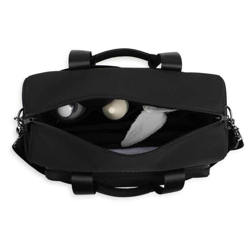 Hugo Boss Baby - Changing Bag In Matt Polyester Black Image 6