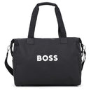 Hugo Boss Baby - Changing Bag In Textured Simili Black Image 1