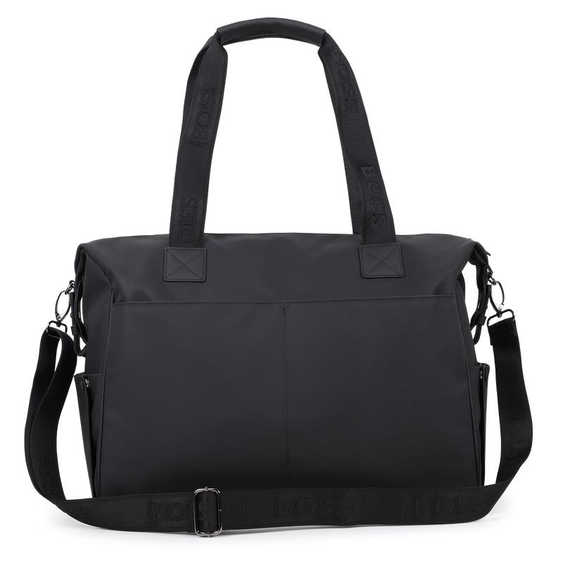 Hugo Boss Baby - Changing Bag In Textured Simili Black Image 3