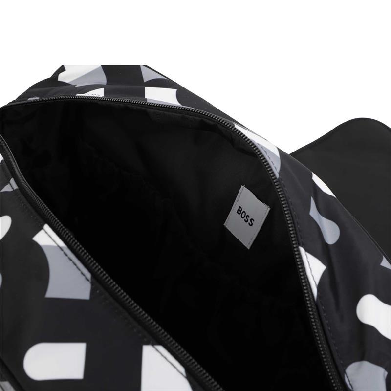 Hugo Boss Baby - Changing Diaper Bag, Black & Grey Image 2
