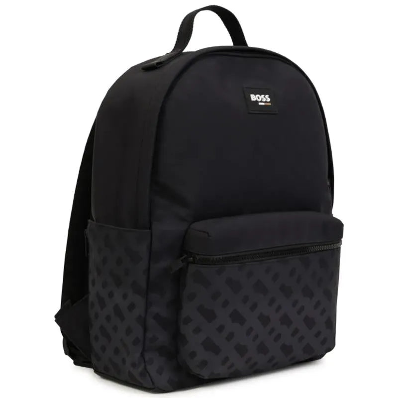 Hugo Boss Baby - Double B-Monogram Backpack Black Image 3