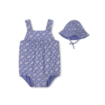 Hugo Boss Baby - Girl All In One & Hat, Blue Image 1