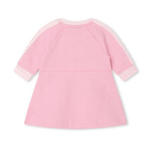 Hugo Boss Baby - Girl Cotton Fancy Dress, Orchid Pink Image 2