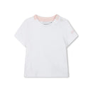 Hugo Boss Baby - Girl Dungarees & T-Shirt White And Pink Image 3