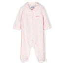 Hugo Boss - Baby Girl Logo Embroidered Pajamas, Light Pink Image 1