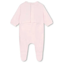 Hugo Boss Baby - Girl Long Sleeve Footie, Pink Image 2