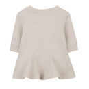 Hugo Boss Baby - Girl Peplum Top & Ribbed Leggings Set Image 4