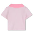Hugo Boss Baby - Girl Polo And Shorts Set, Light Pink Image 3