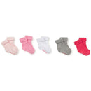 Hugo Boss Baby - Girl Set Of 5 Pairs Of Socks In Cotton, Pink Pale Image 1