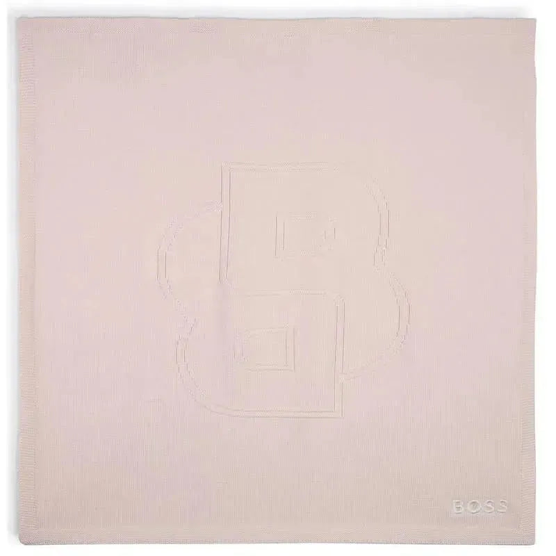 Hugo Boss Baby - Knit Blanket, Pink Image 3