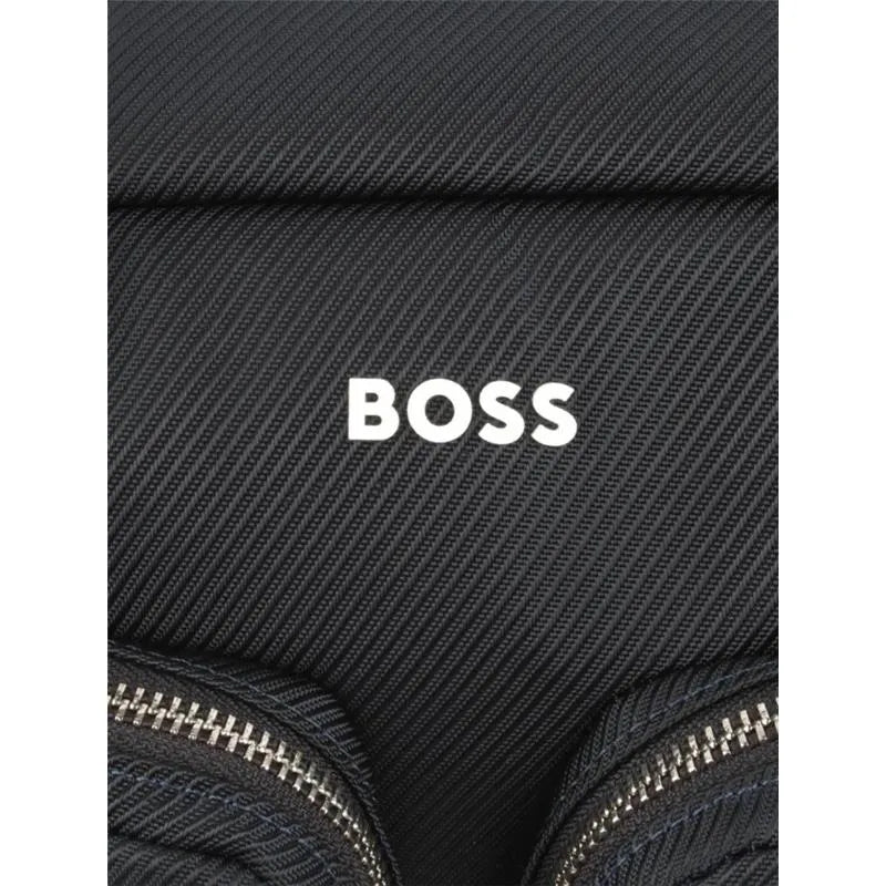 Hugo Boss Baby - Logo Applique Changing Diaper Bag Navy Image 4