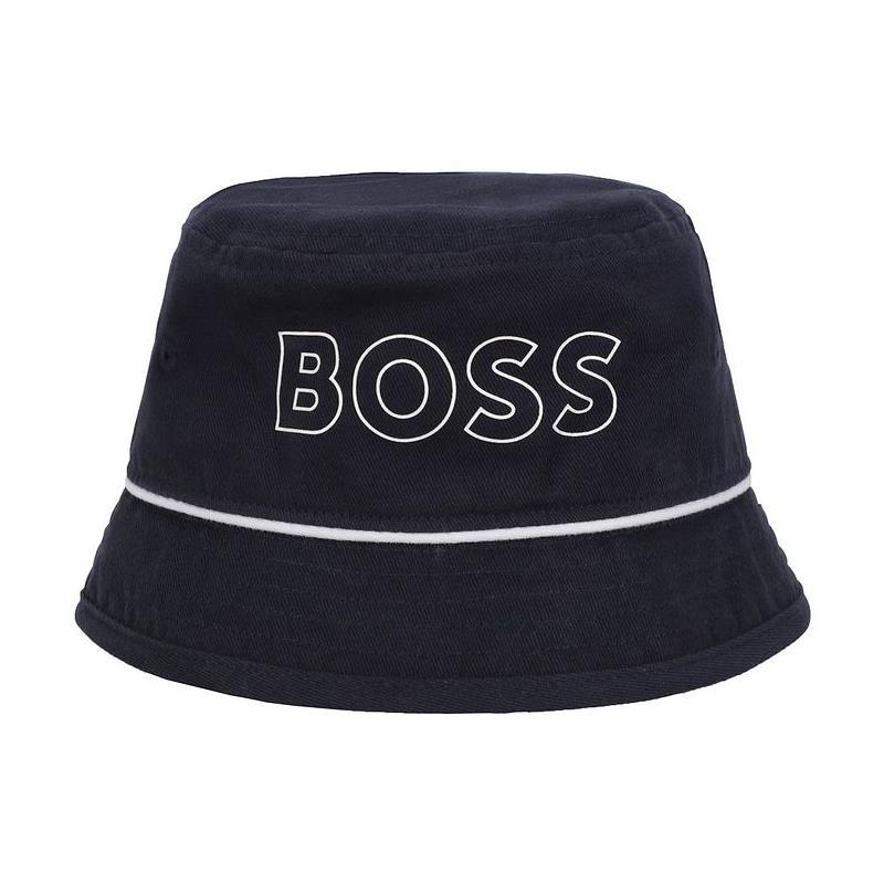 Hugo Boss Baby - Logo Bucket Hat, Navy Image 1