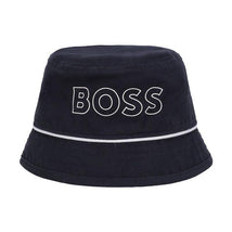Hugo Boss Baby - Logo Bucket Hat, Navy Image 1